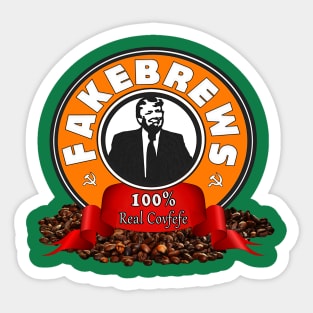 Fake Brews - Real Covfefe Sticker